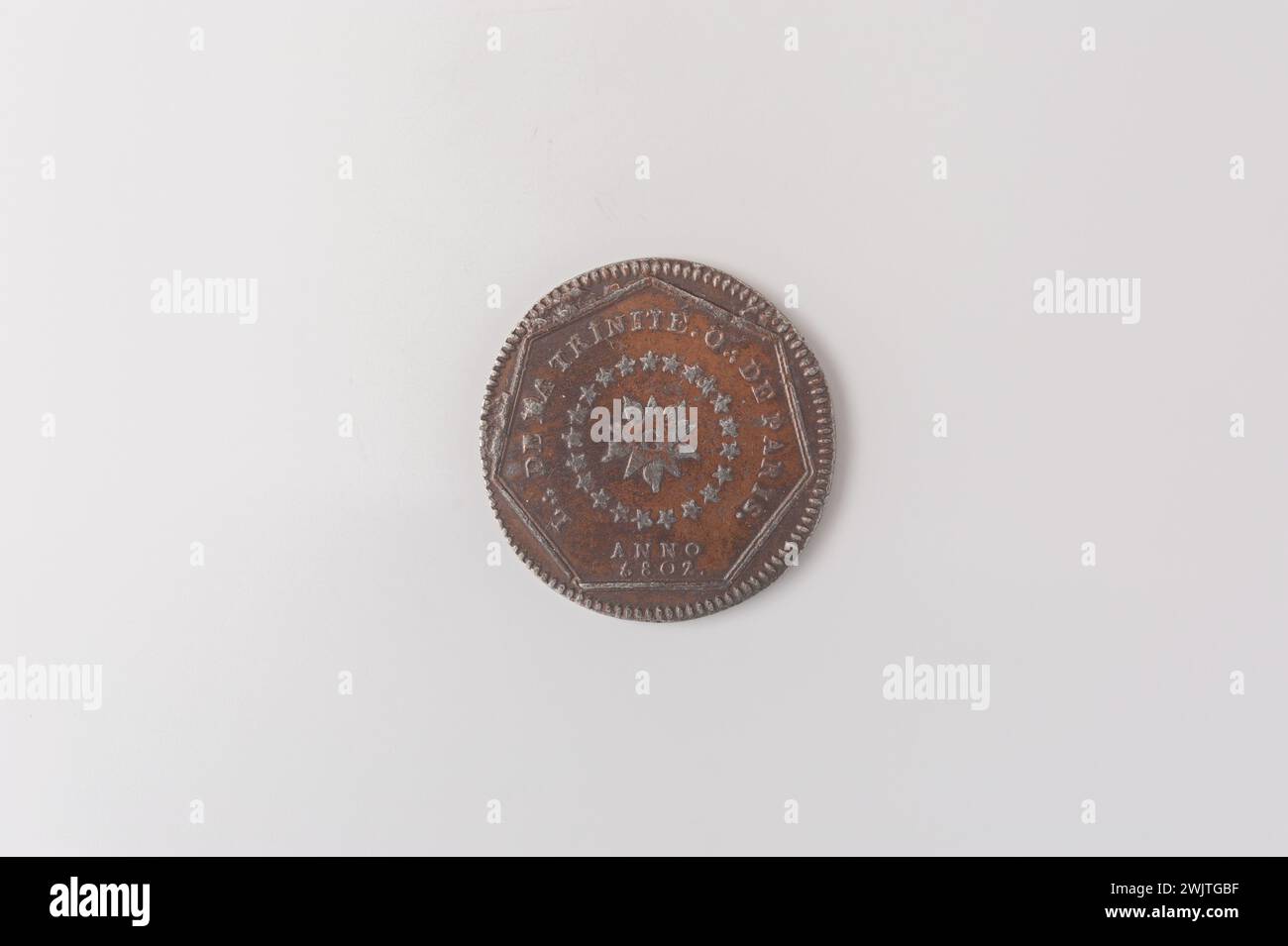 Carnavalet museum, tokens collection Stock Photo - Alamy