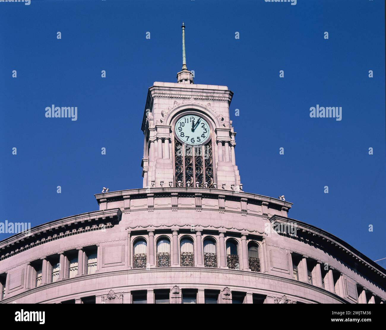 Wako Clock Tower Ginza Hi res Stock Photography And Images Alamy