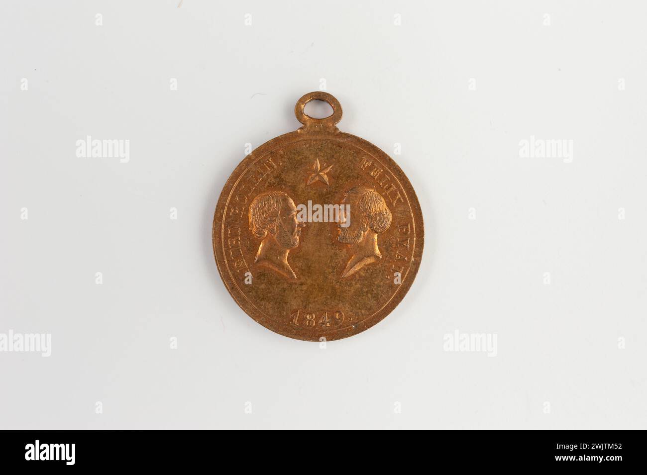 Carnavalet museum, medal collection Right heads faced with Ledru-Rollin ...