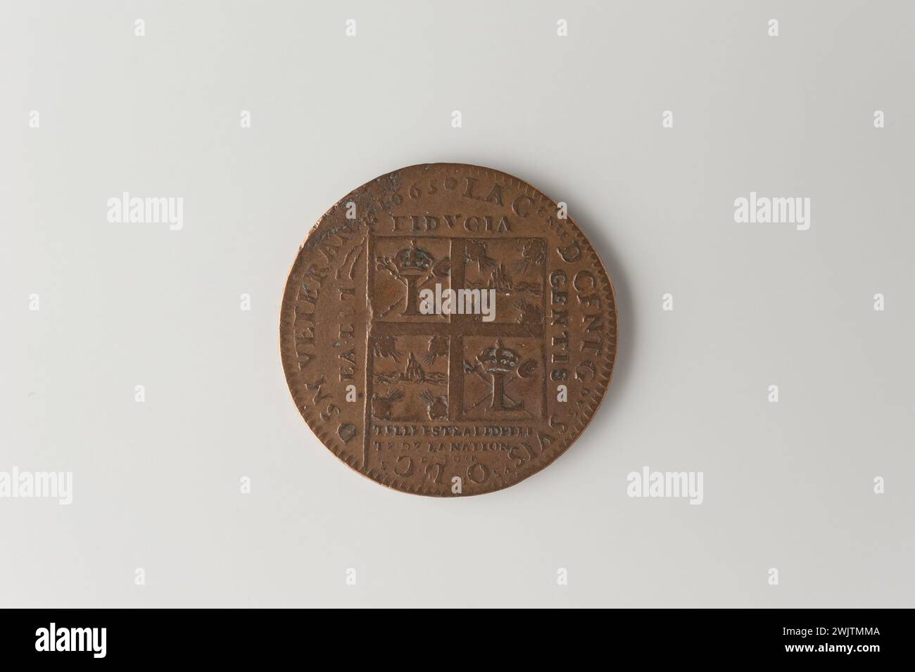 Carnavalet museum, tokens collection Stock Photo - Alamy