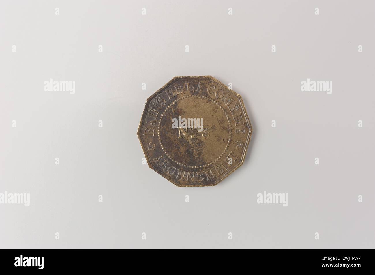Carnavalet museum, tokens collection Stock Photo - Alamy