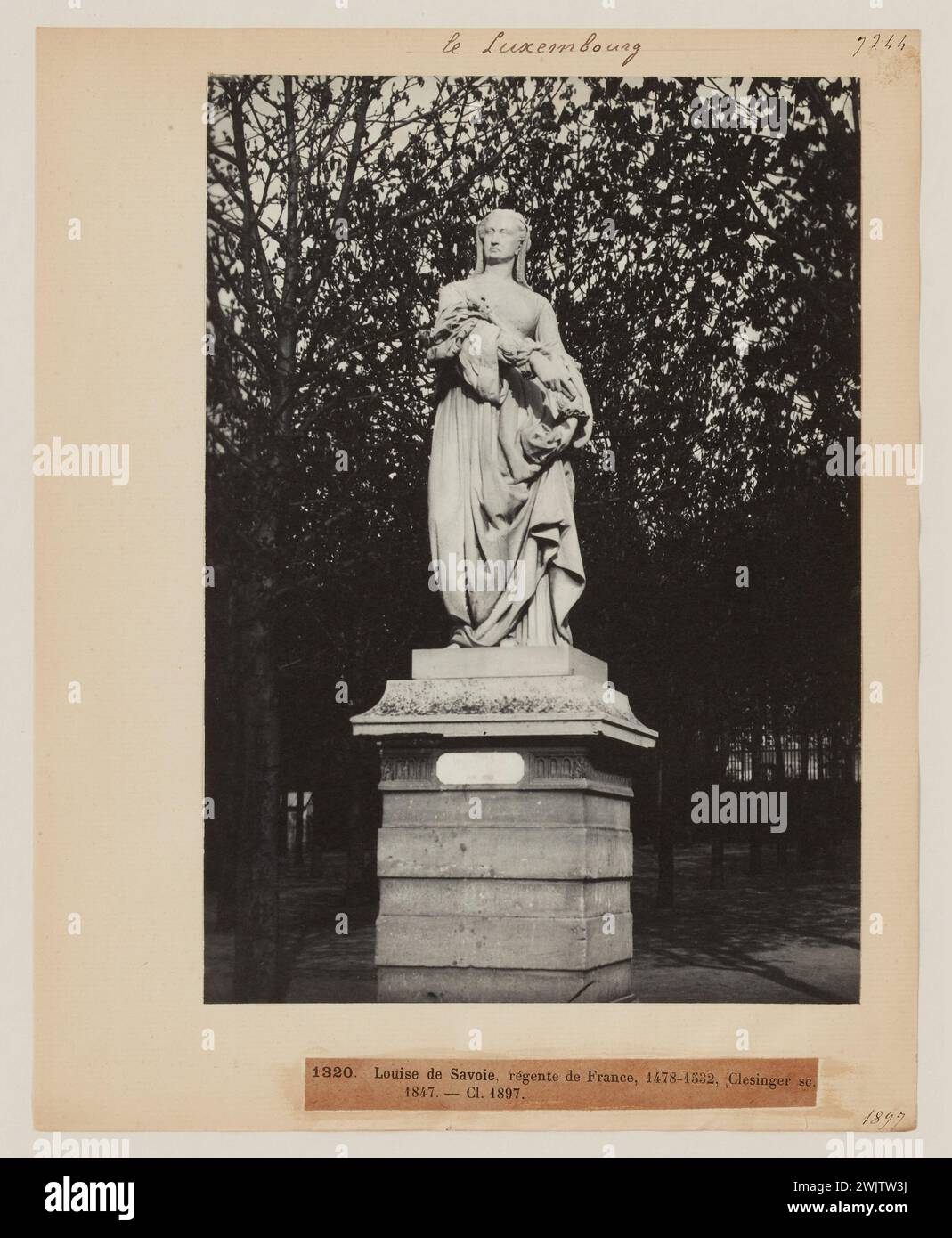 Blancard, Hippolyte (1843D.1924), Louise de Savoie by JeanBaptiste