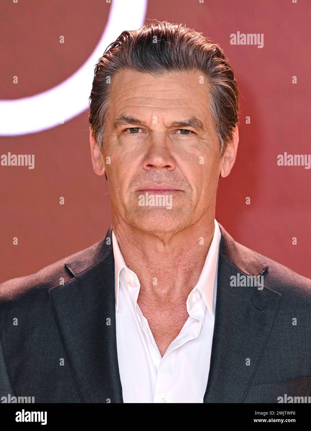 London, UK. February 15th, 2025. Josh Brolin arriving at the World