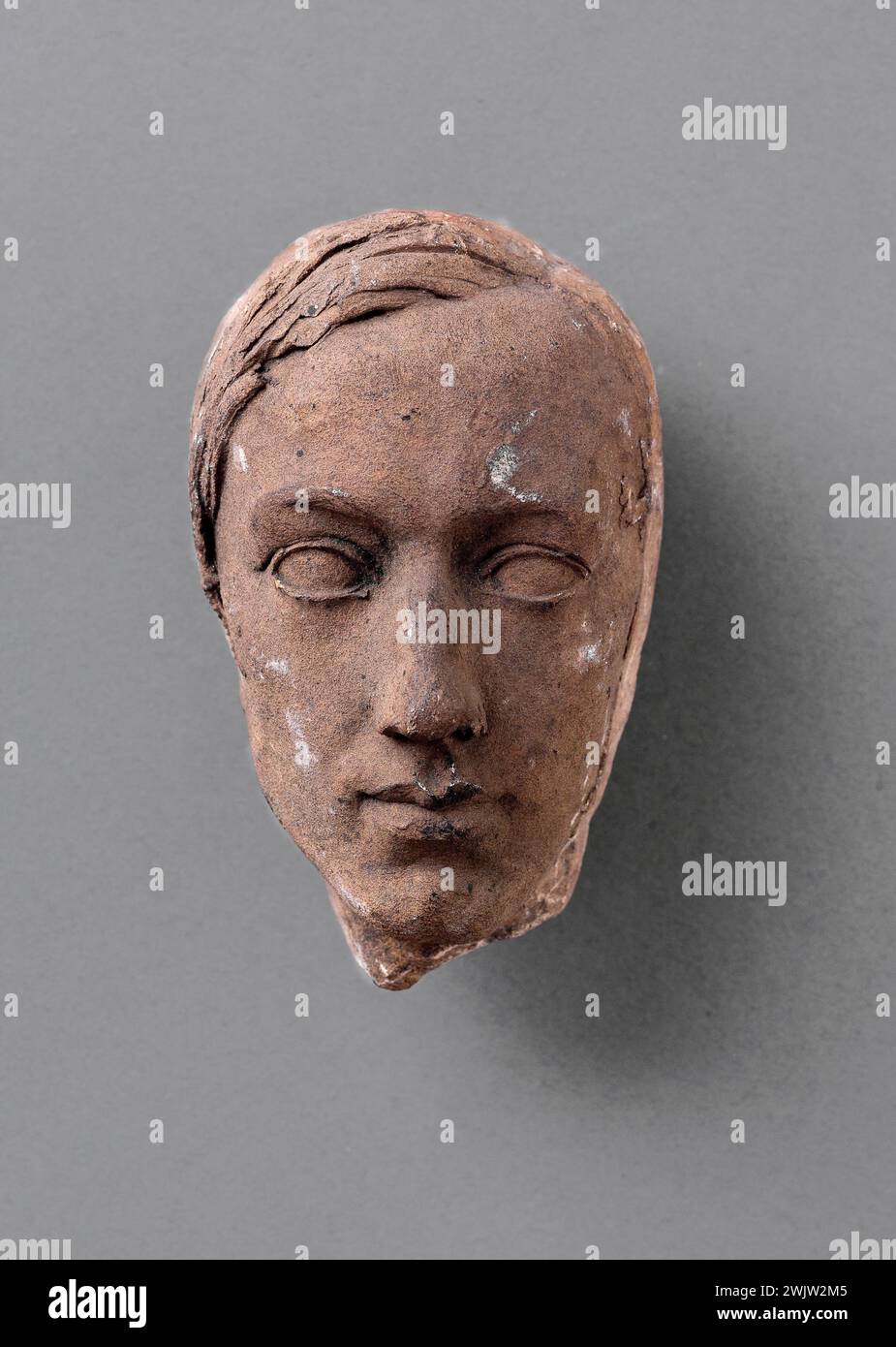 Jean-Pierre Dantan (1800-1869), said Dantan the young. Unknown mask ...