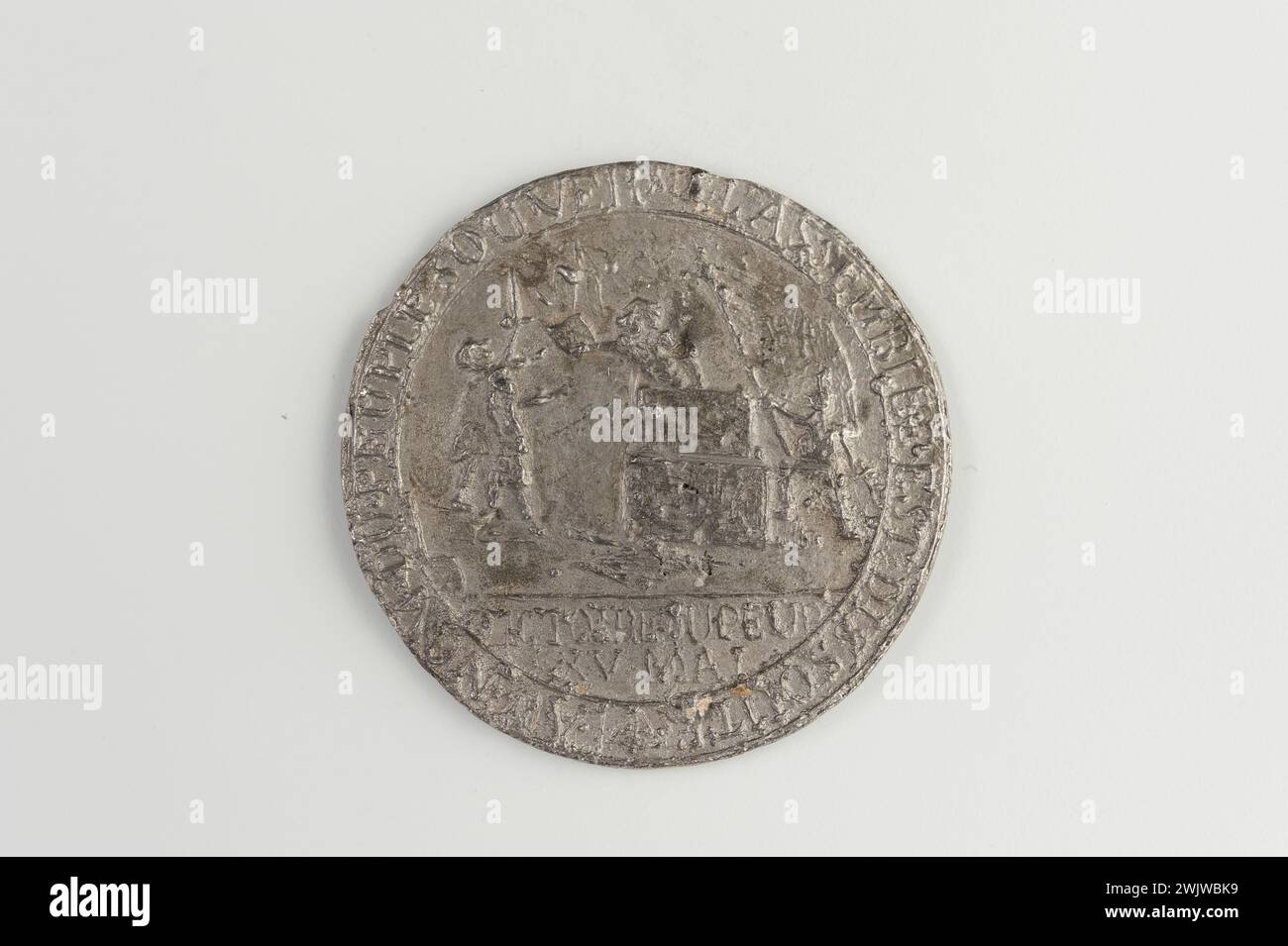 Carnavalet museum, medal collection Right to the rostrum of the ...