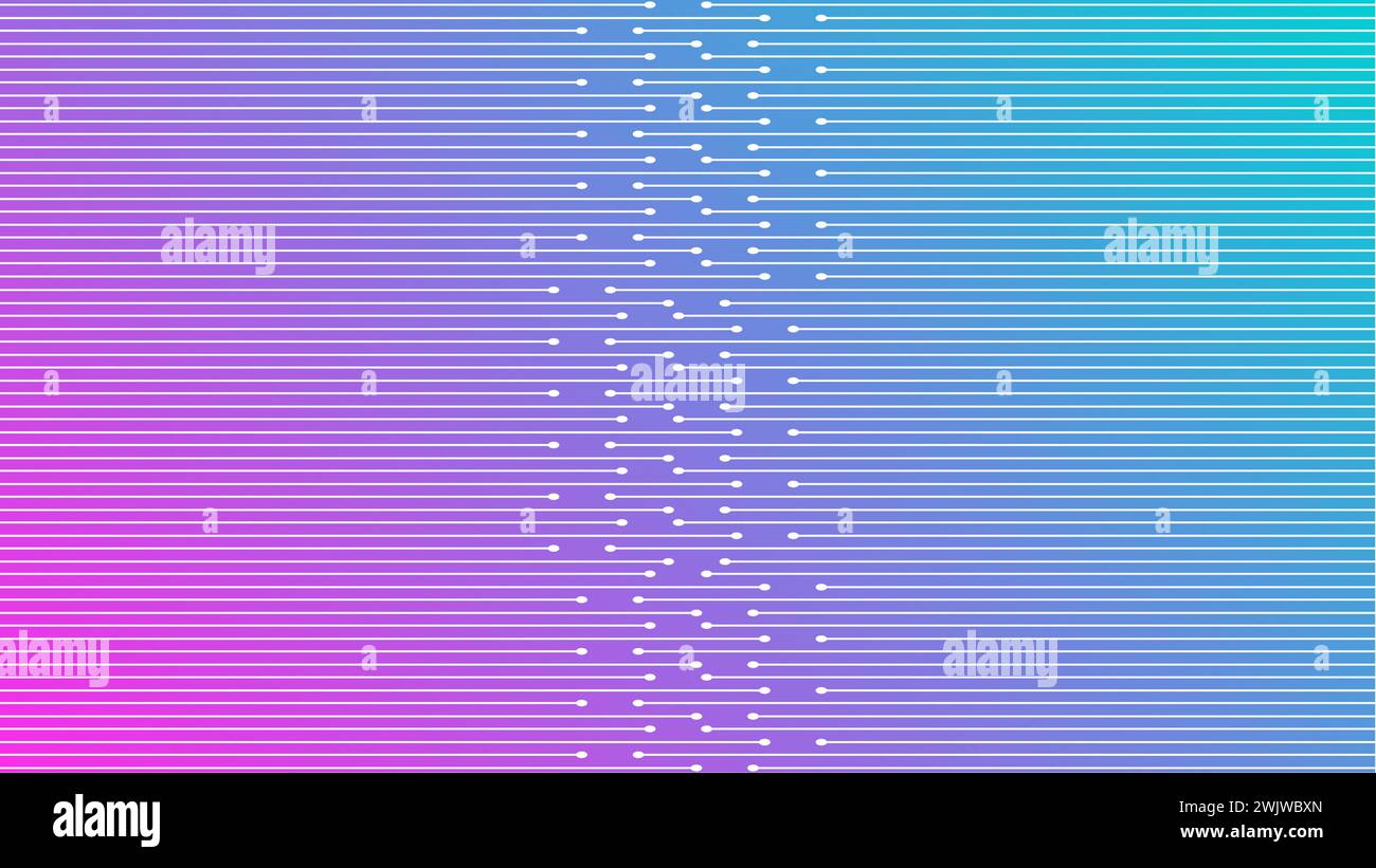 artillustration design concept background modern wavy geometry Stock Vector