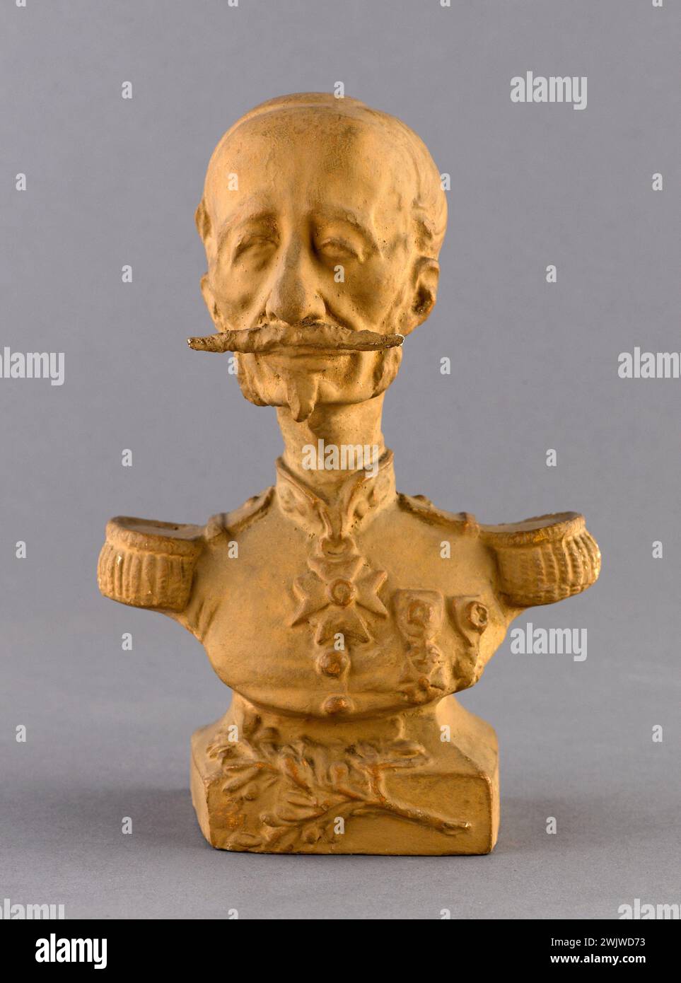 Dantan, Jean Pierre, dit Dantan young. Caricature of the colonel of the ...