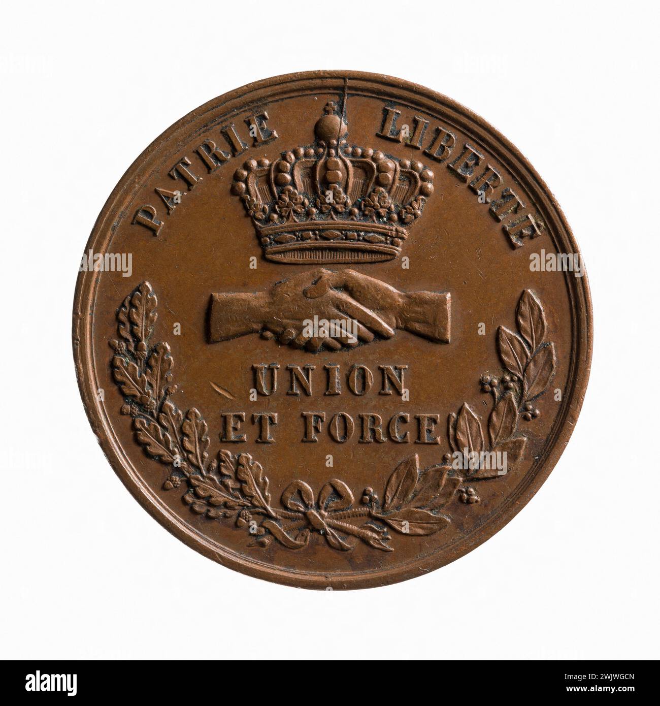 First anniversary of the Revolution in Nantes, July 30, 1831. Cuper ...