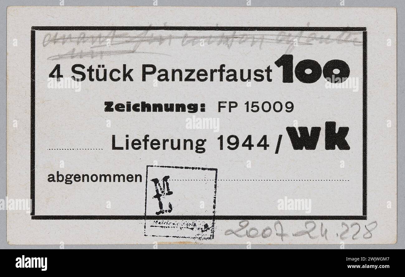 Germany museum exhibit label hi-res stock photography and images - Alamy