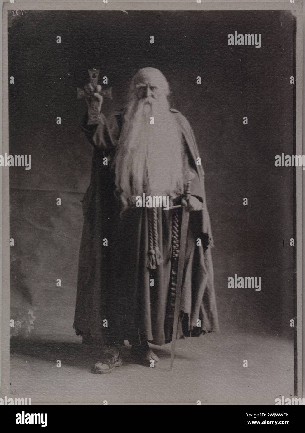 The Burgraves, historic drama of Victor Hugo. Sylvain in the role of