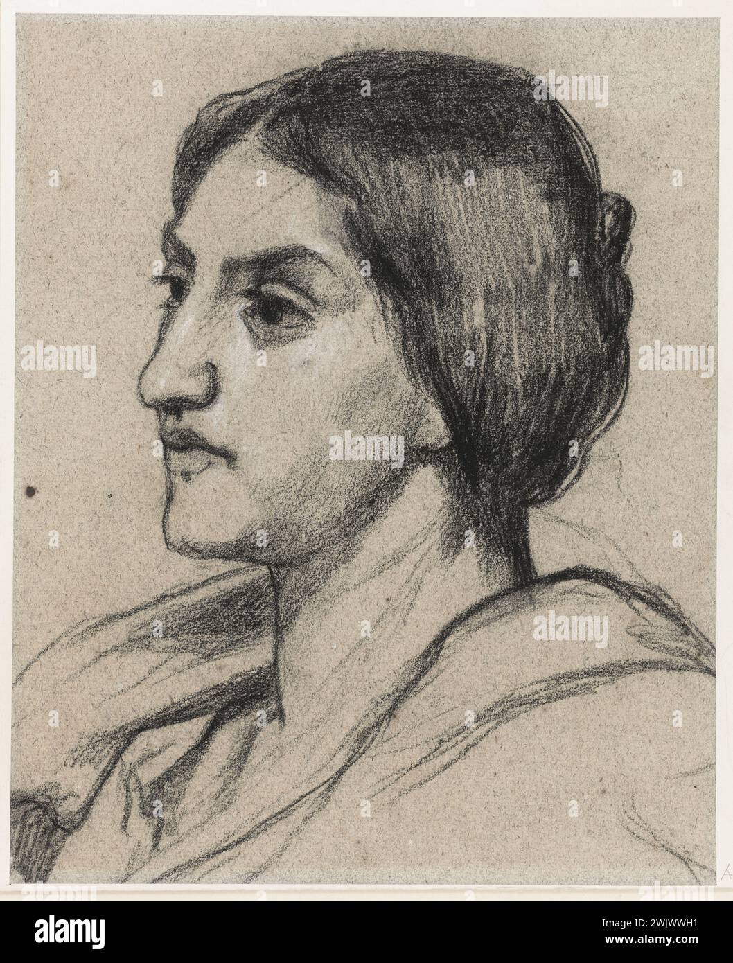 アンティーク・リトグラフ Puvis de Chavannes