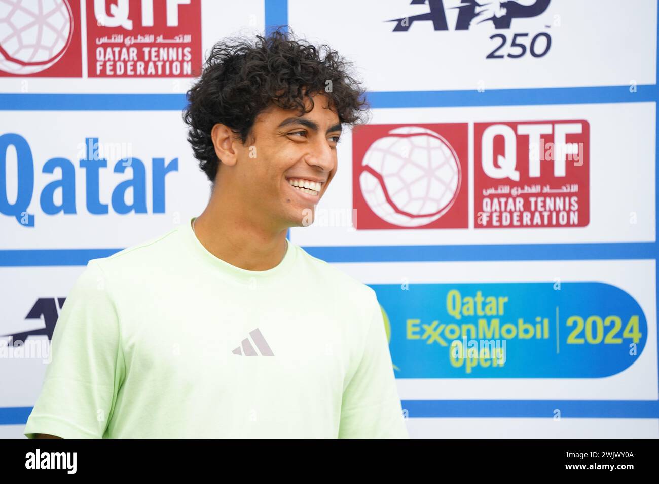 Jordan’s Abdullah Shelbayh During The Draw Ceremony Of The Qatar ...