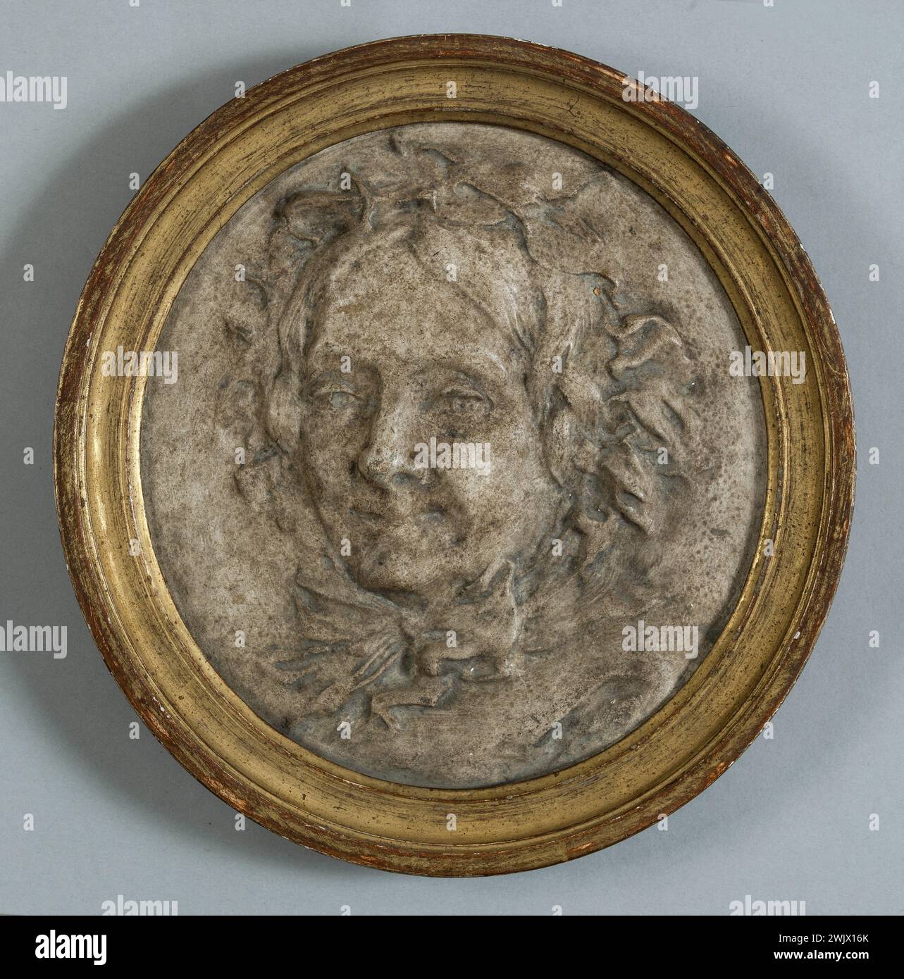 Jean-Baptiste Carpeaux, Bust of Charles Garnier, ca. 1869, plaster, 17 5/8  in. x 13 3/8 in. x 7 1/8 in. (44.7 cm. x 34 cm. x 18.1 cm.). - Album  alb4877735