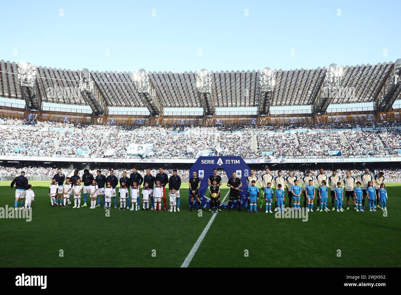 Napoli, Italia. 17th Feb, 2024. Foto Alessandro Garofalo/LaPresse 17