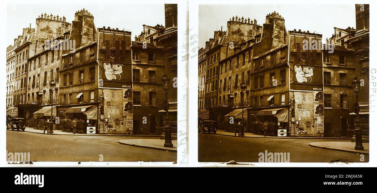 Rue du Faubourg SaintMartin and rue Hittorf, 10th arrondissement. 1926