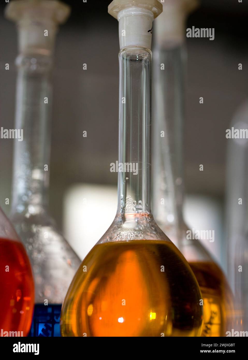 Details at an old chemical laboratory, Germany, Europe Stock Photo