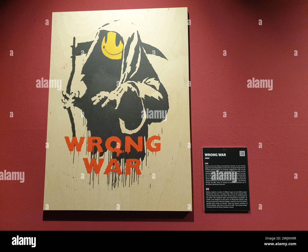 緊急値下げ！ BANKSY ”WRONG WAR” WCPリプロダクション Wrong War