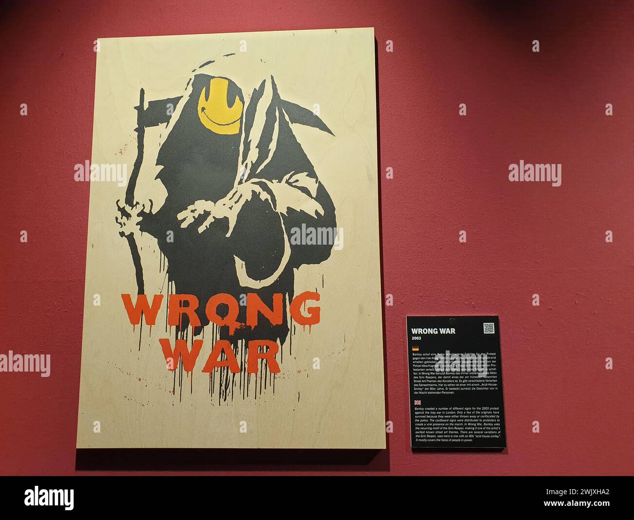 Wrong war banksy hi-res stock photography and images - Alamy