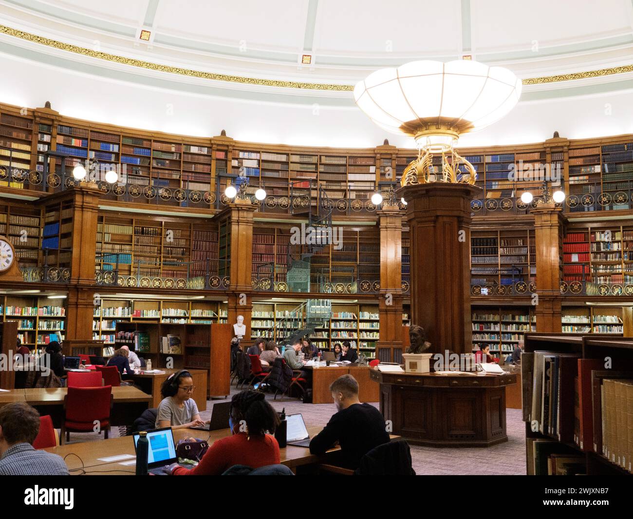 Picton Reading Room, Liverpool Central Library Stock Photo