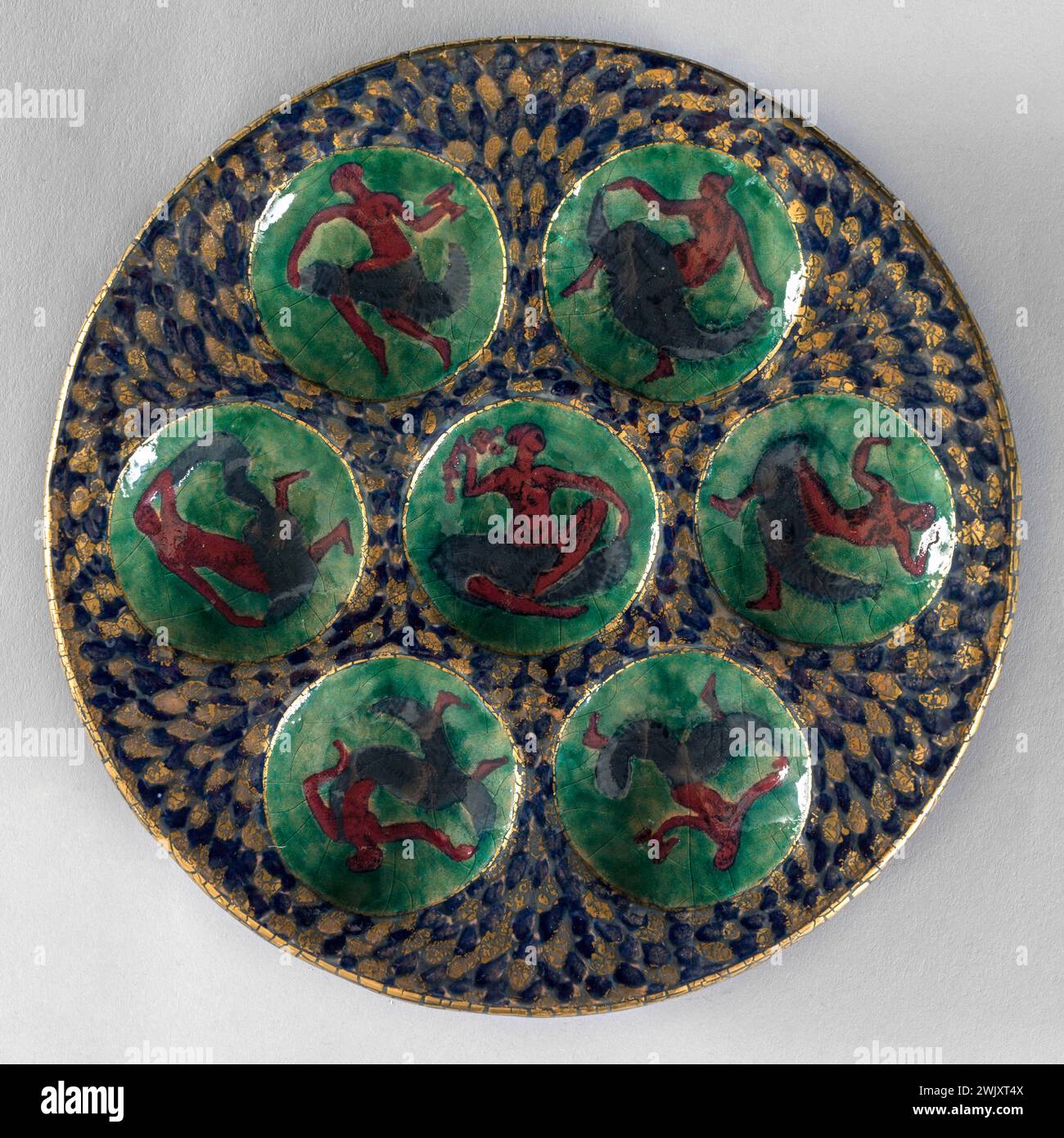 André Metthey (1871-1920). Plate. Faïence, 1909-1920. Museum of Fine ...