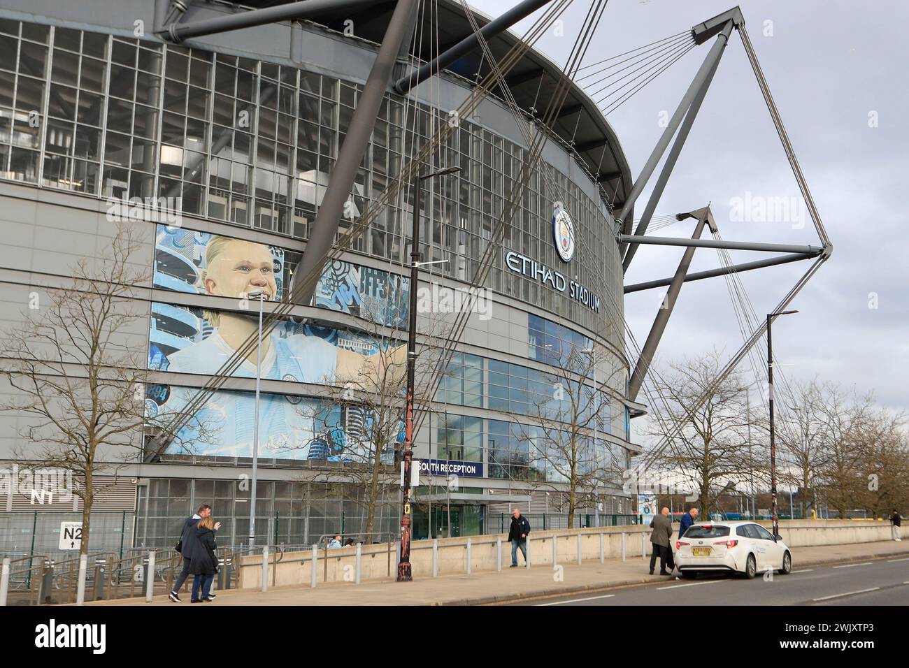 Exterior View Of The Stadium Ahead Of The Premier League Match Exterior View Of The Stadium Ahead Of The Premier League Match