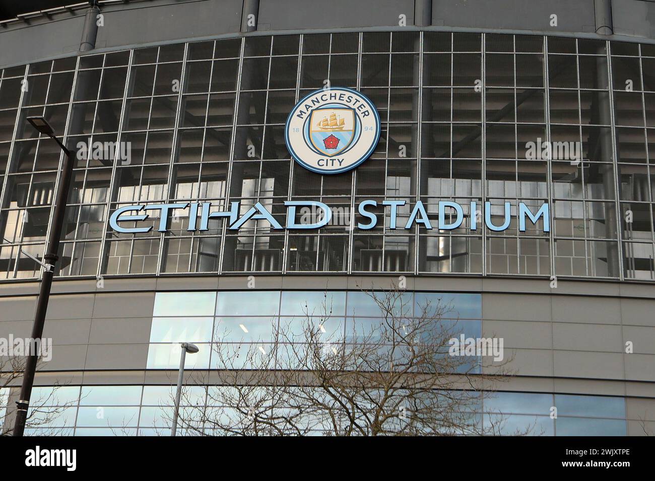 Exterior View Of The Stadium Ahead Of The Premier League Match Exterior View Of The Stadium Ahead Of The Premier League Match