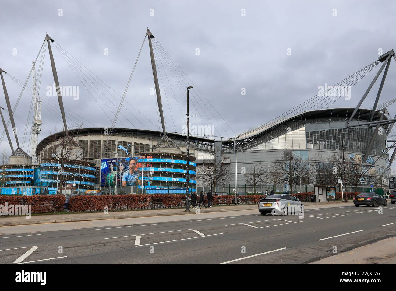 Exterior View Of The Stadium Ahead Of The Premier League Match Exterior View Of The Stadium Ahead Of The Premier League Match
