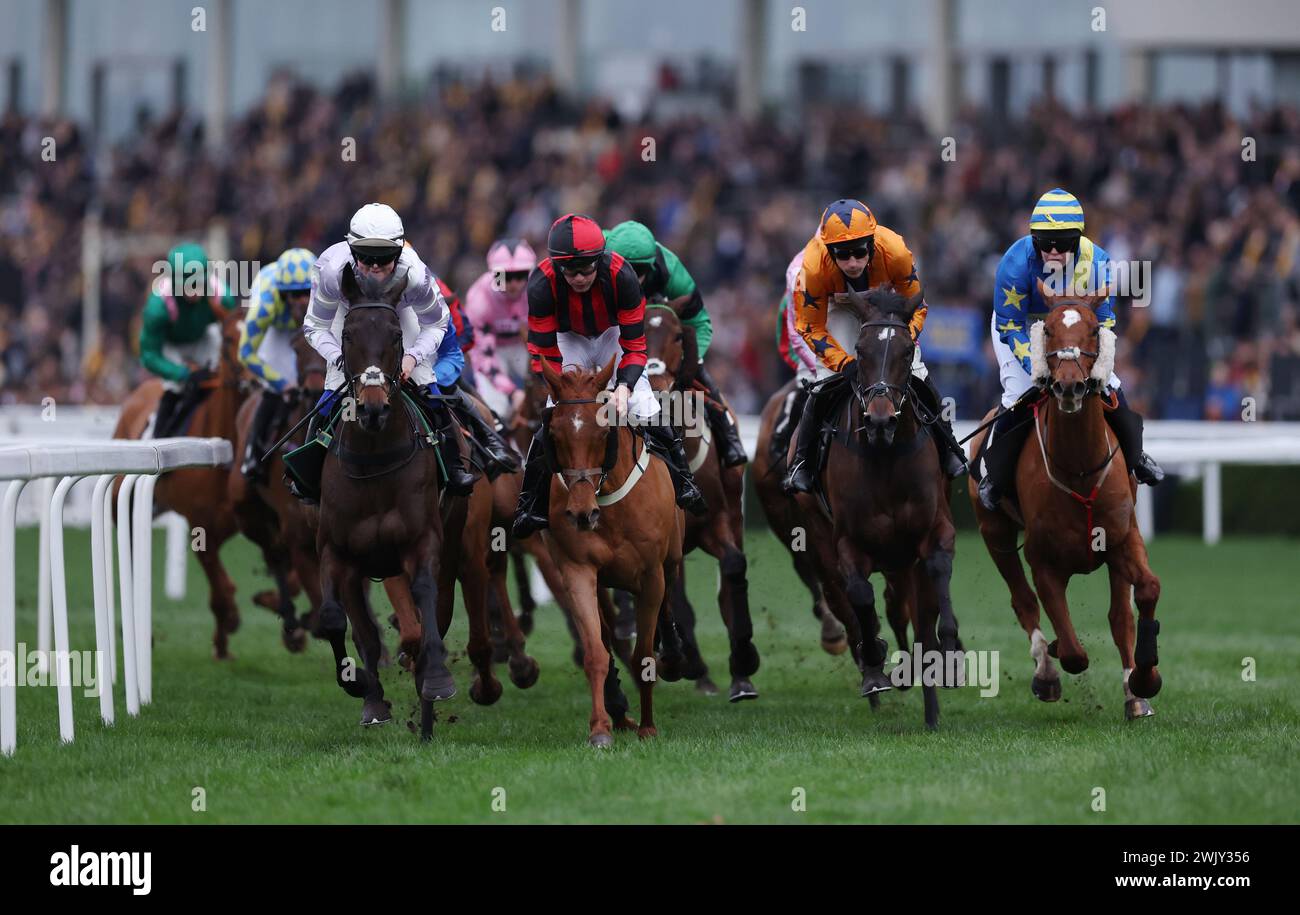 Runners and riders during the Ascot Racecourse Supports Box4Kids ...