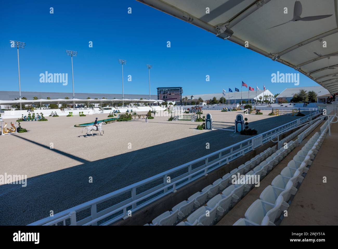 Grand Outdoor Arena of the World Equestrian Center in Ocala, Florida