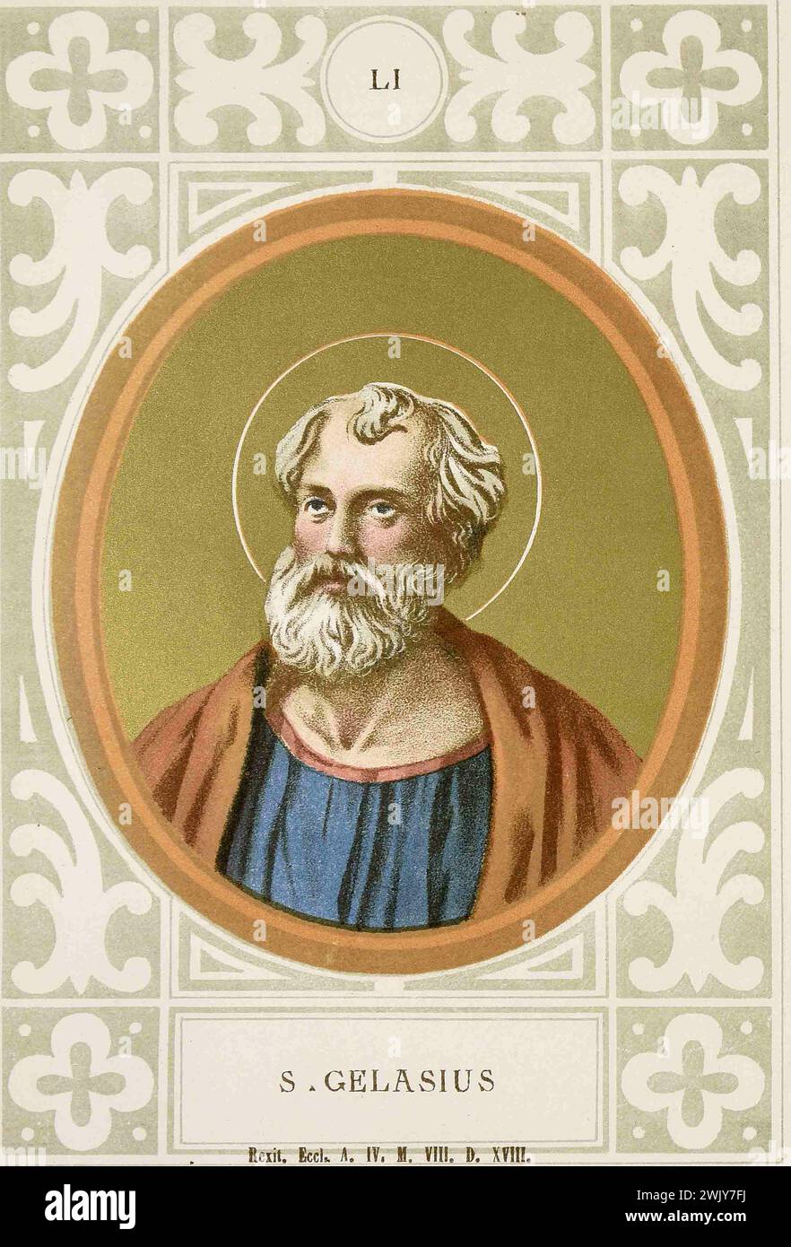 St gelasius the first hi-res stock photography and images - Alamy