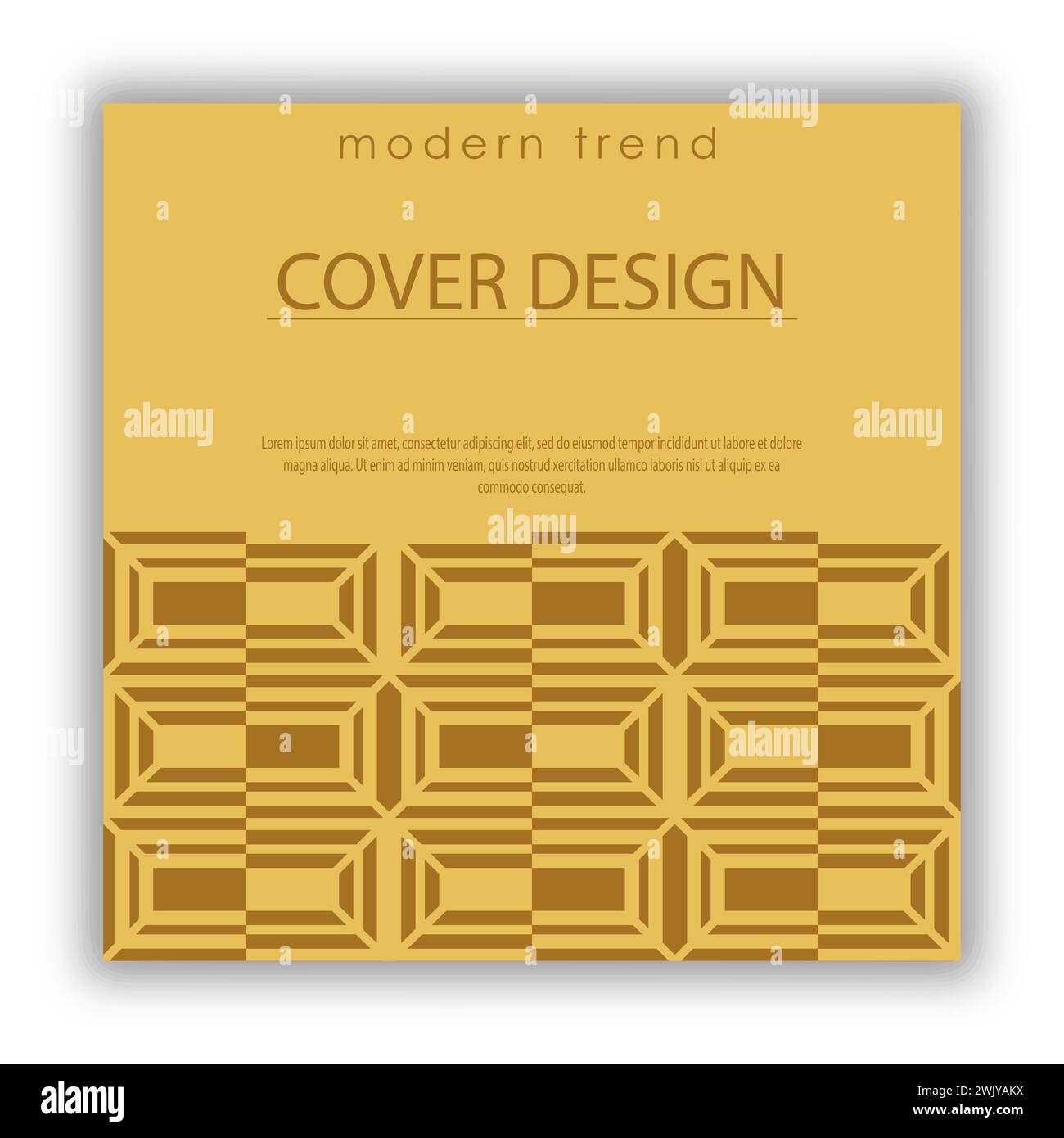 Geometric composition. The idea of a banner, brochure, catalog, or