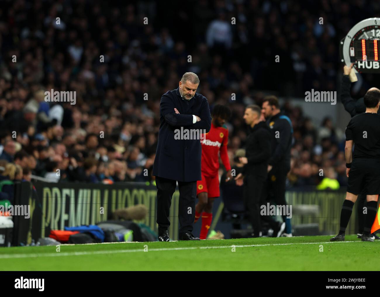 Tottenham Hotspur Stadium London UK 17th Feb 2024 Premier League tottenham-hotspur-stadium-london-uk-17th-feb-2024-premier-league