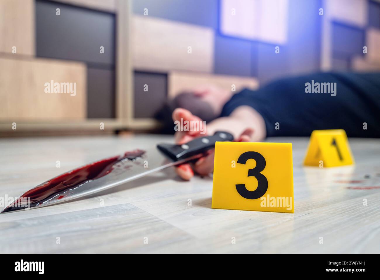 Augsburg, Bavaria, Germany - February 16, 2024: Symbolic image crime ...