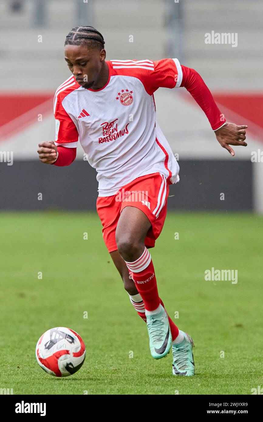 2024-02-10 20240210-14312475208, Deutsche Fussball Juniorenbundesliga Süd/Südwest  Saison 2023/2024, Bundesliga 1, Junioren U19, Gameday 16 SCOTT Mich Stock Photo