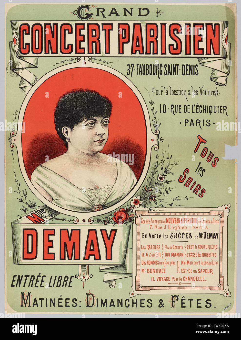 Programme Théâtre Concert Mayol 1938, Art Déco, Féérie Du Nu, Betty Hoop