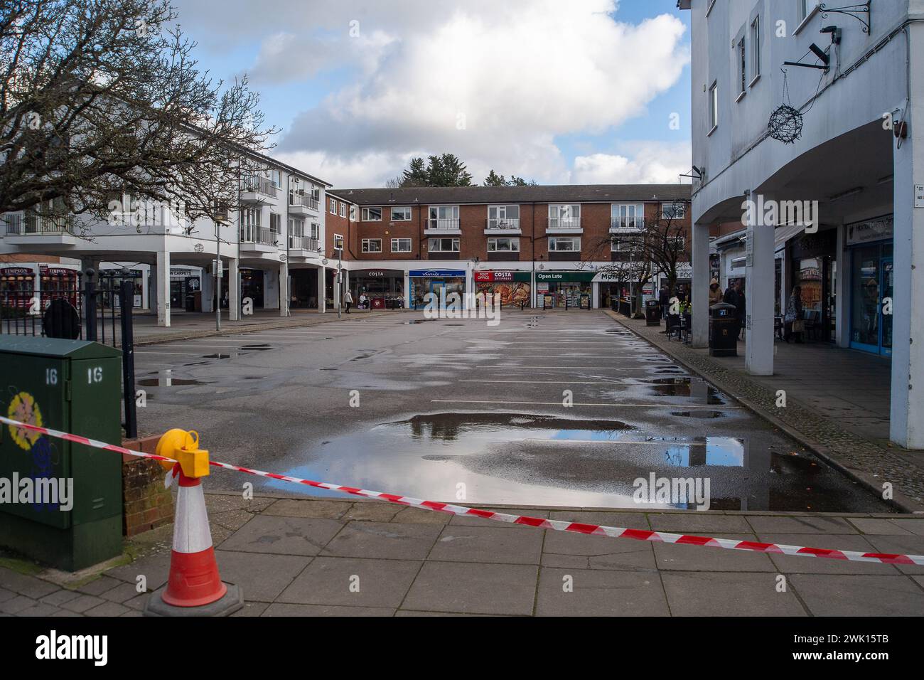 Chalfont St Peter, UK. 16th February, 2024. Thames Water have been in