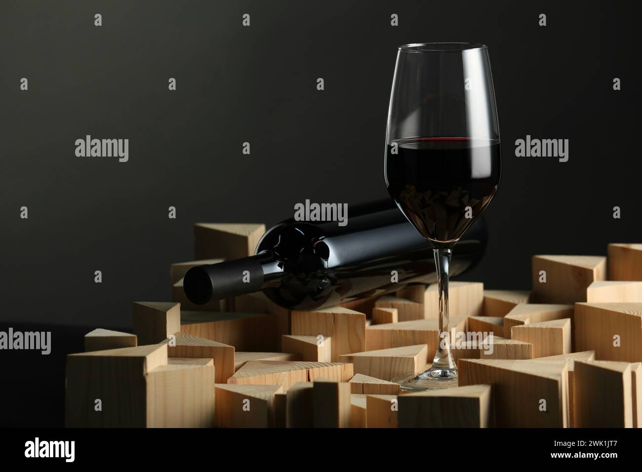 Bronze & Red Wine Slide main image 1
