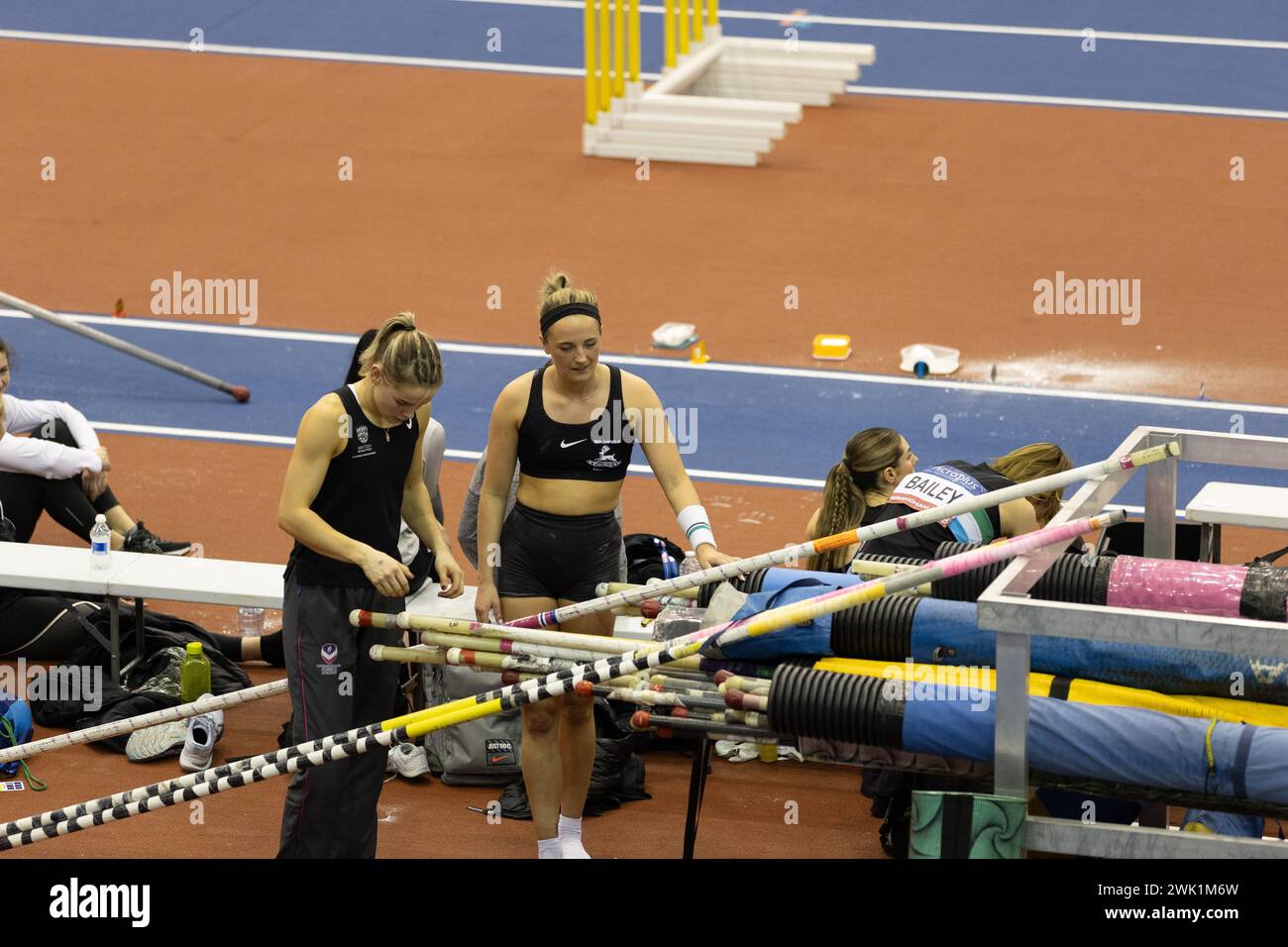 Birmingham, 17 February 2024, Women Pole Vault Final, Credit Aaron