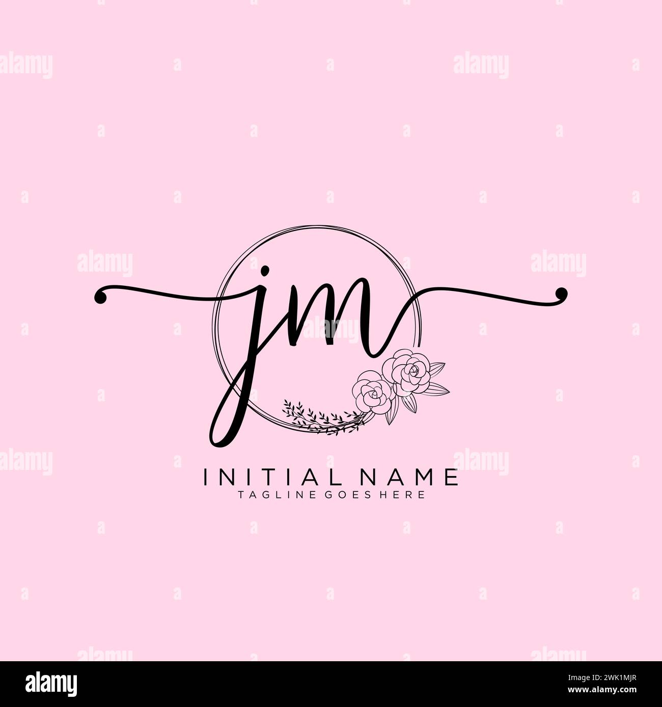 Letter jm vector vectors Stock Vector Images - Alamy