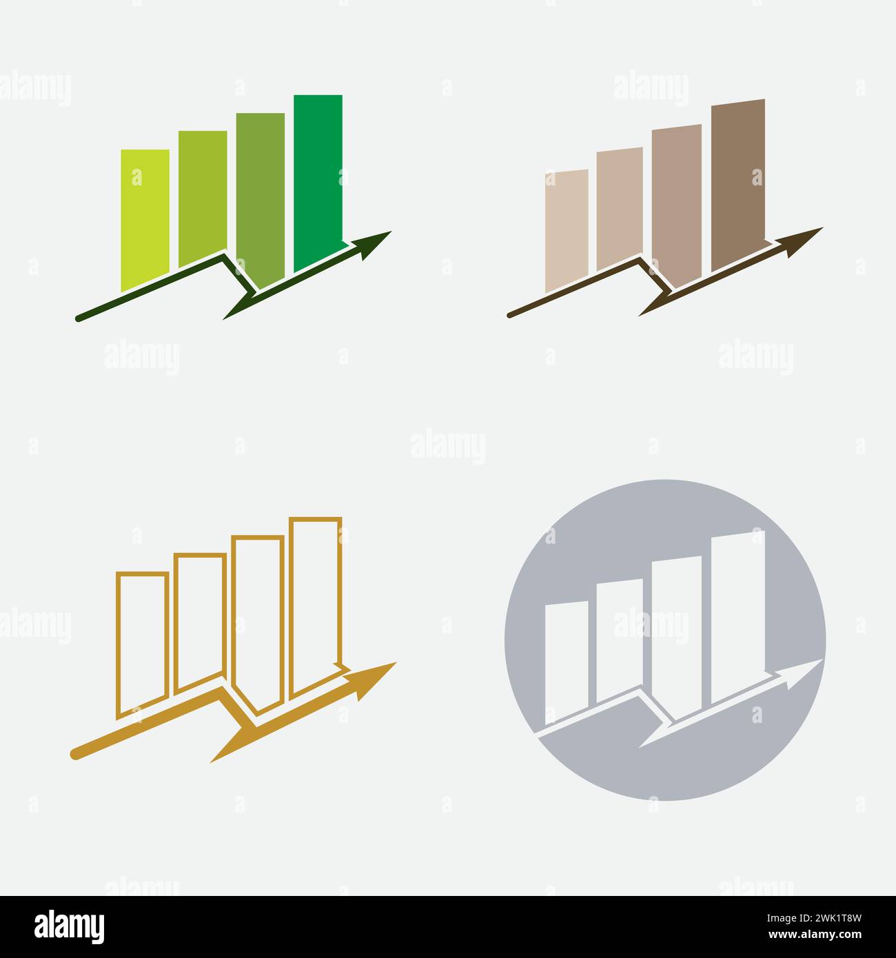 Accounting icon set logo vector Stock Vector Image & Art - Alamy