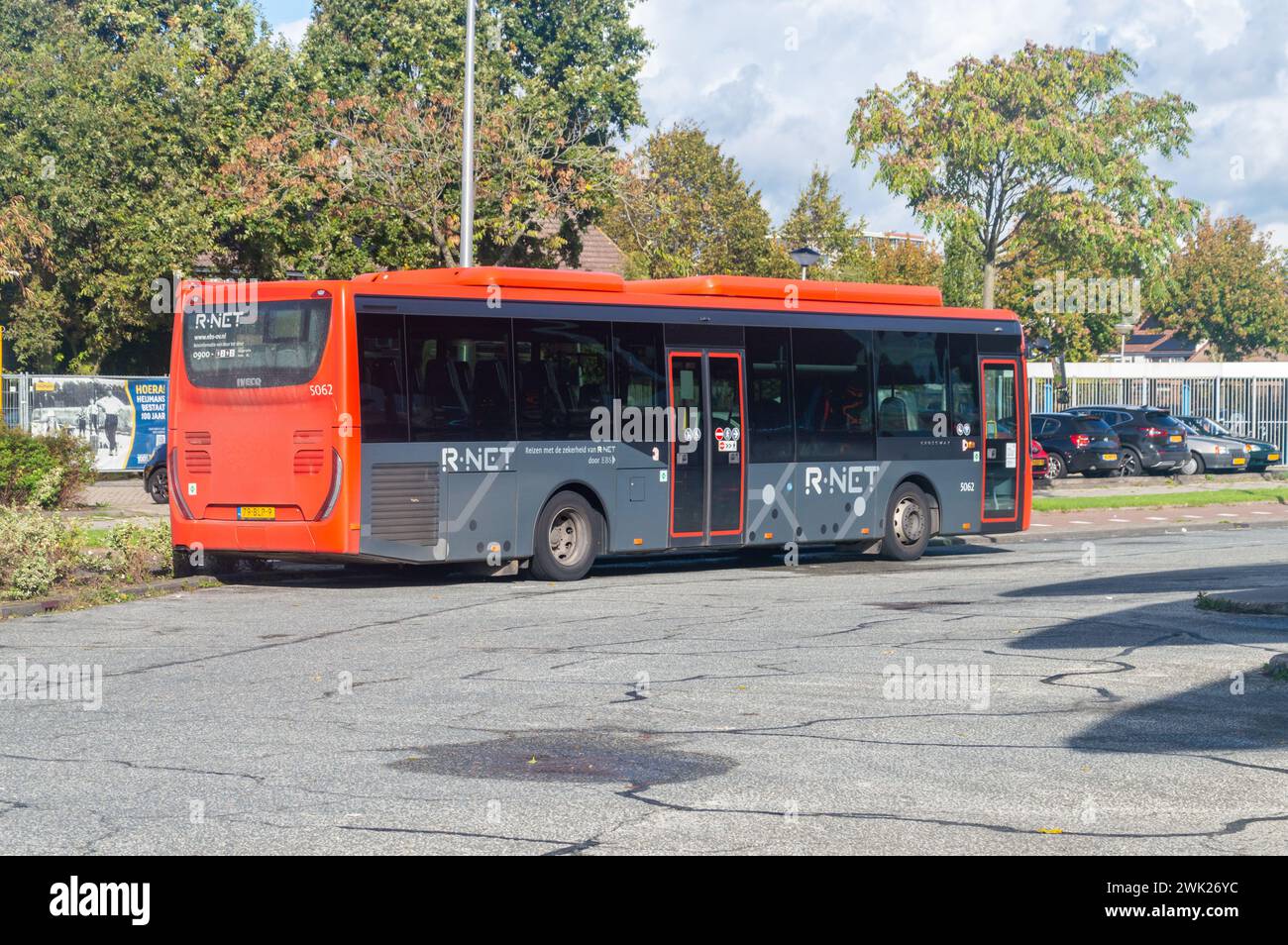 Rotterdam, Nederland - October 22, 2023: R-Net Rotterdam city bus. Stock Photo