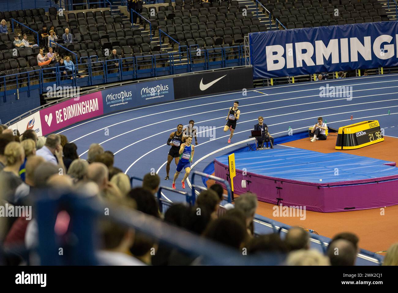 Birmingham, 17 February 2024, 400m Men SemiFinal, Credit Aaron Badkin