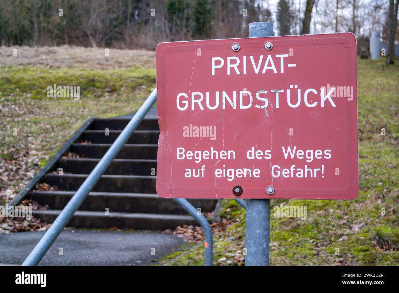 Ffentliche Strae Auf Privatgrundstck