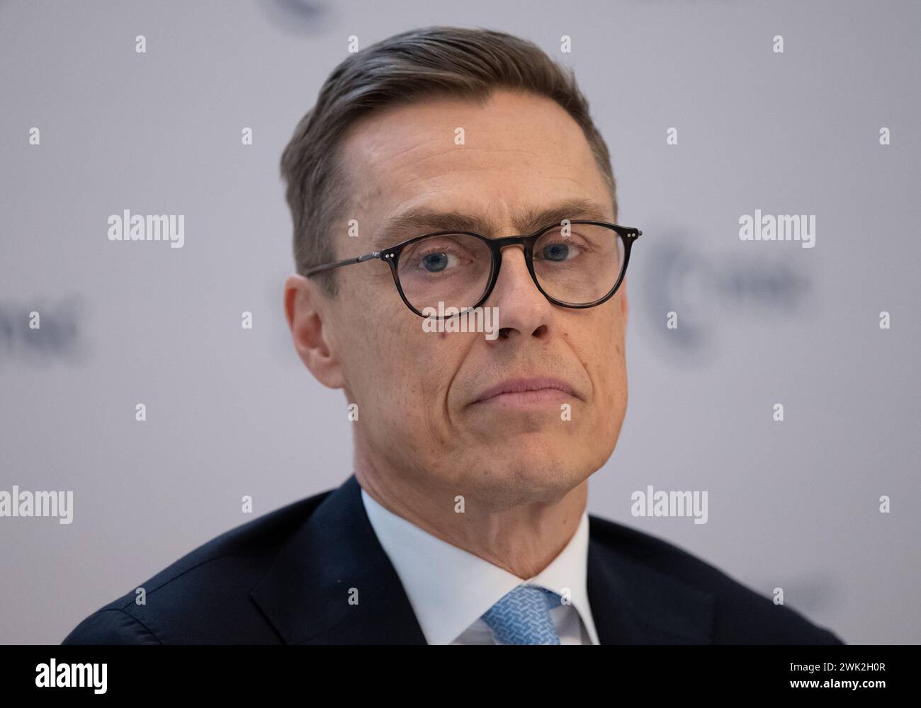 Munich, Germany. 18th Feb, 2024. Alexander Stubb, President of Finland