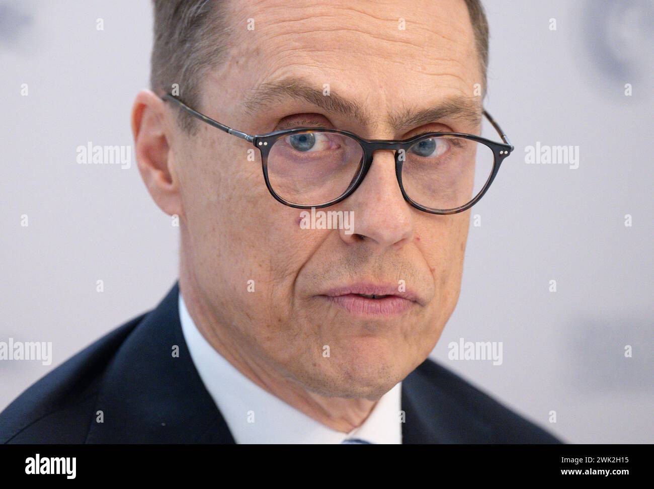 Munich, Germany. 18th Feb, 2024. Alexander Stubb, President of Finland