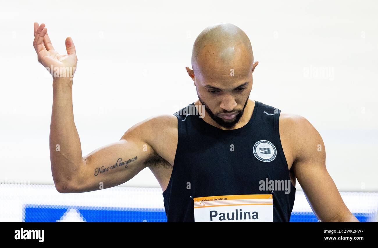 APELDOORN - Hensley Paulina in action in the 200 meter series during ...