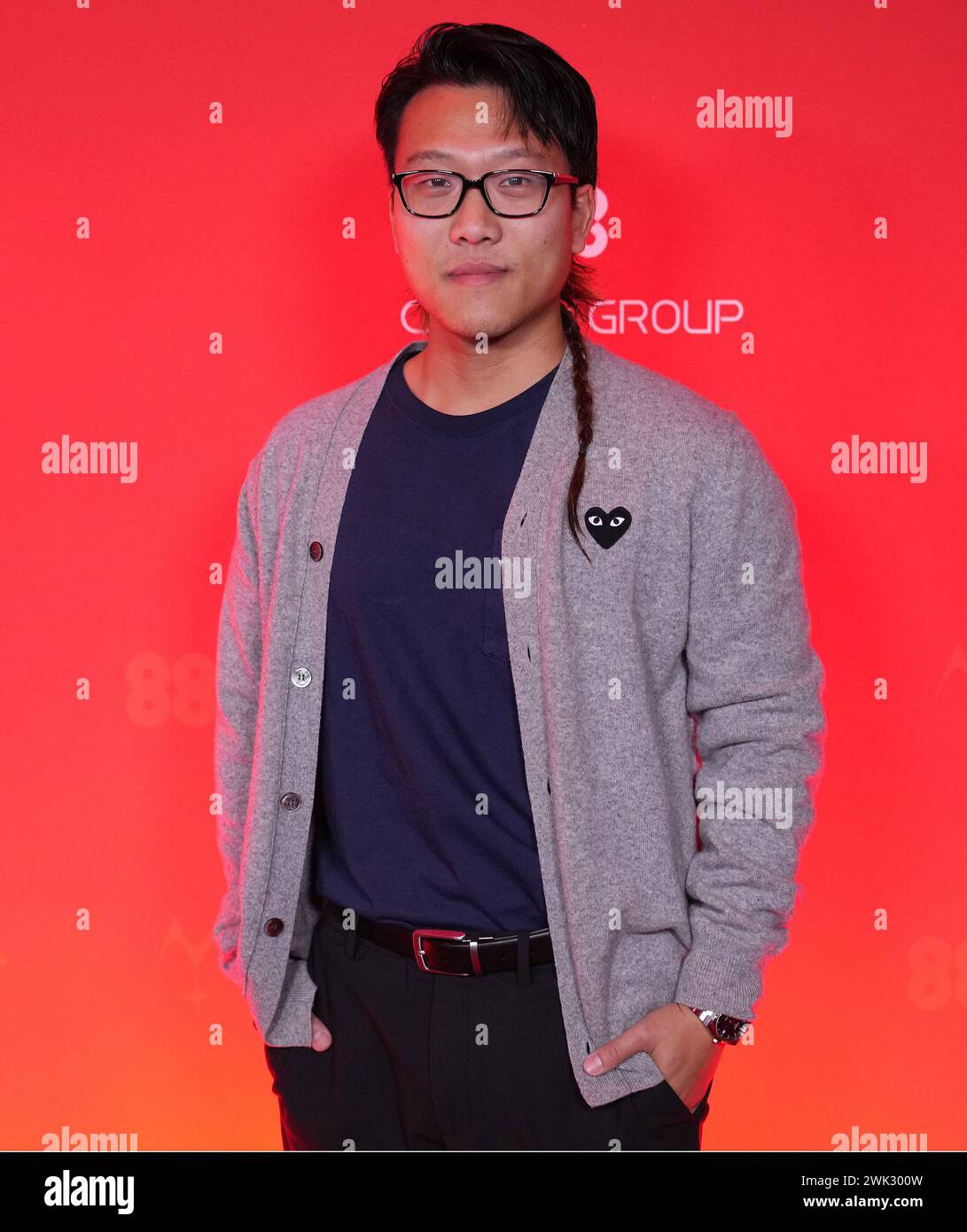 Los Angeles, USA. 17th Feb, 2024. Joon Lee arrives at the 88rising's ...