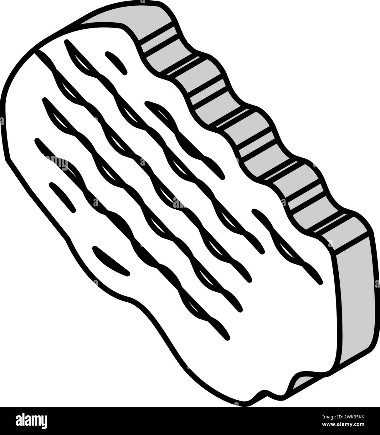 minced meat isometric icon vector illustration Stock Vector Image & Art