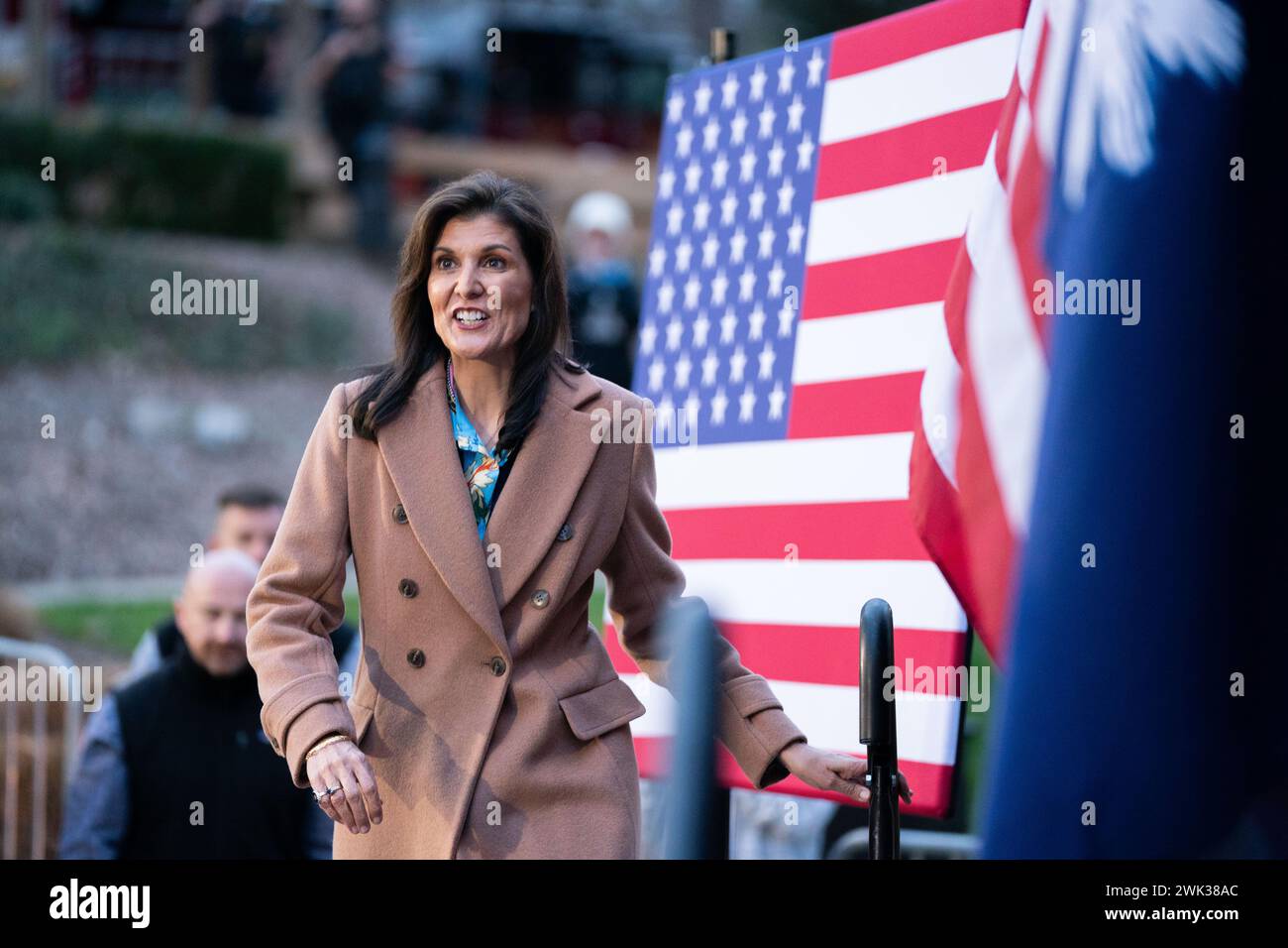 February 17, 2024, Irmo, South Carolina, USA Republican presidential