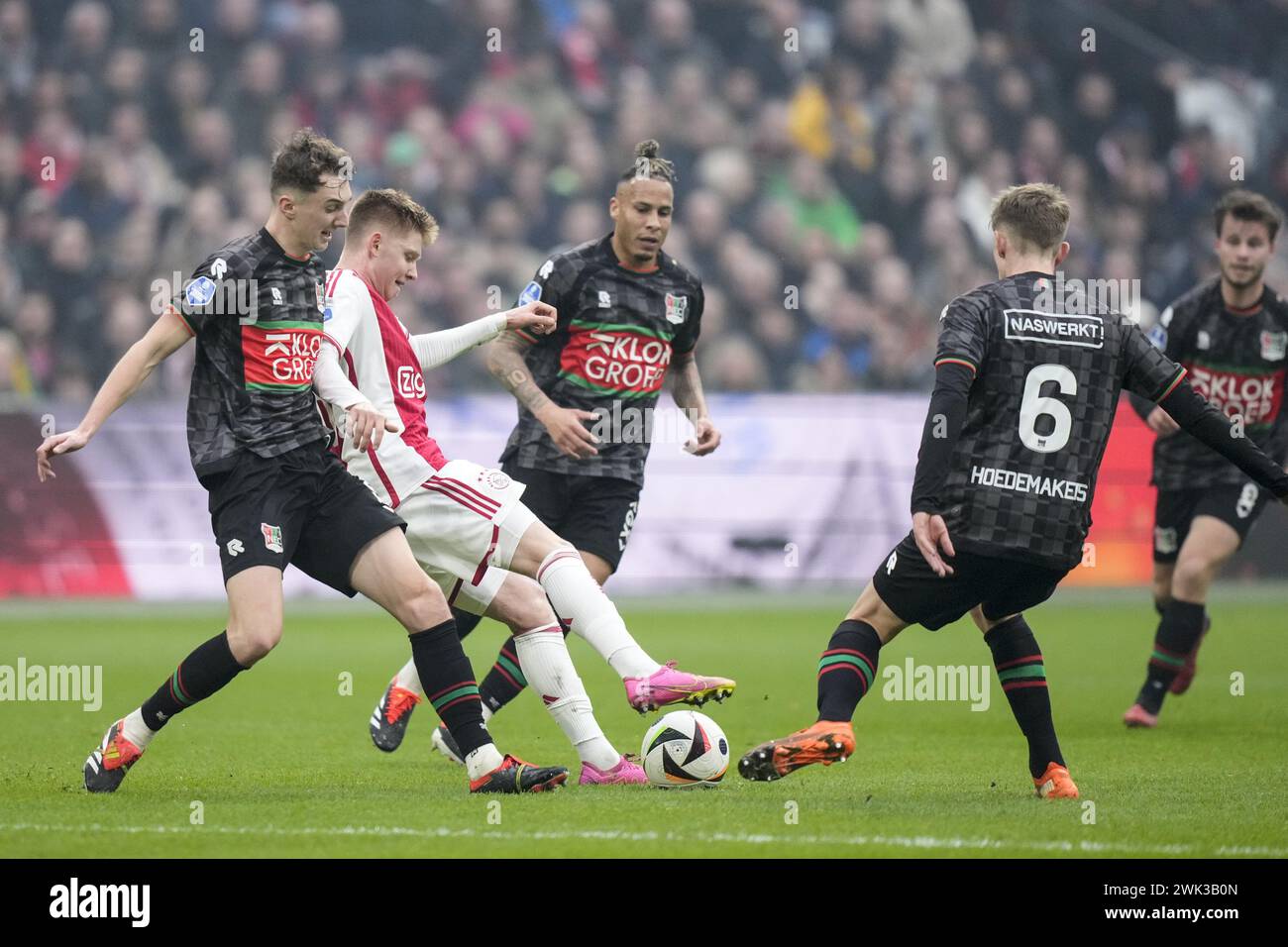 Amsterdam, Netherlands. 18th Feb, 2024. AMSTERDAM, 18-02-2024